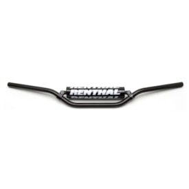 Guidão Renthal 7/8 Crossbar 22mm Baixo 966 Reed / Windham Preto