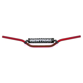 Guidão Renthal 7/8 Crossbar 22mm Baixo 966 Reed / Windham Vermelho