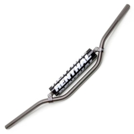 Segunda imagem do produto Guidão Renthal 7/8 Crossbar 22mm Médio 971 Ricky Carmichael Cinza