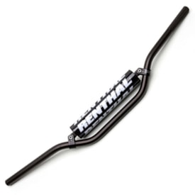 Segunda imagem do produto Guidão Renthal 7/8 Crossbar 22mm Médio 971 Ricky Carmichael Preto