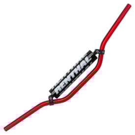 Segunda imagem do produto Guidão Renthal 7/8 Crossbar 22mm Médio 971 Ricky Carmichael Vermelho