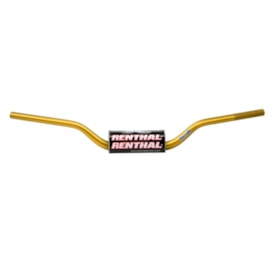 Guidão Renthal Fatbar 28mm Alto 605 Ricky Johnson / Cr High Dourado