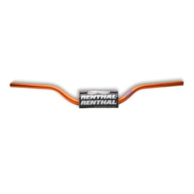 Guidão Renthal Fatbar 28mm Alto 609 Rc High Laranja
