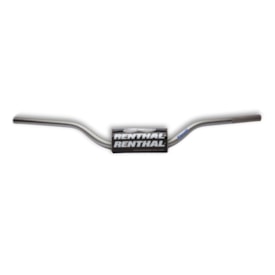 Guidão Renthal Fatbar 28mm Baixo 672 Prata