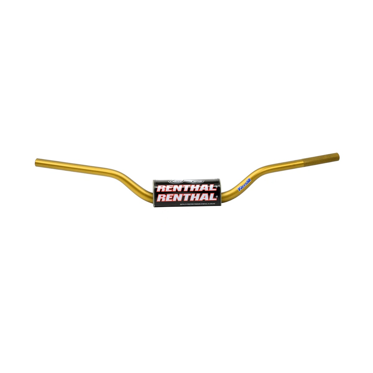 Guidão Renthal Fatbar 28mm Médio 604 Ricky Carmichael Dourado