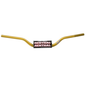 Guidão Renthal Fatbar 28mm Médio 604 Ricky Carmichael Dourado