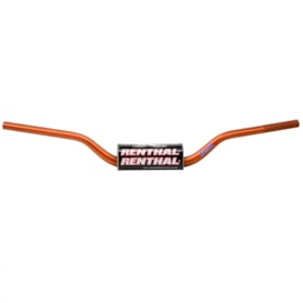 Guidão Renthal Fatbar 28mm Médio 604 Ricky Carmichael Laranja