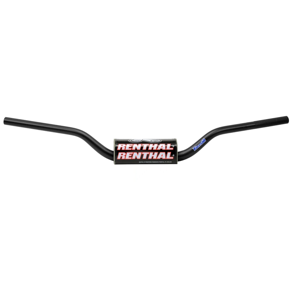 Guidão Renthal Fatbar 28mm Médio 604 Ricky Carmichael Preto