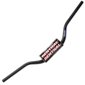 Segunda imagem do produto Guidão Renthal Fatbar 28mm Médio 604 Ricky Carmichael Preto