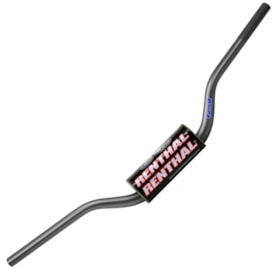Segunda imagem do produto Guidão Renthal Fatbar 28mm Médio 604 Ricky Carmichael Titânio