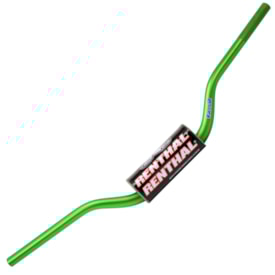 Segunda imagem do produto Guidão Renthal Fatbar 28mm Médio 604 Ricky Carmichael Verde