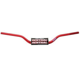 Guidão Renthal Fatbar 28mm Médio 604 Ricky Carmichael Vermelho
