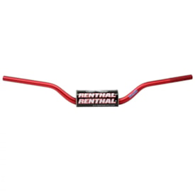 Guidão Renthal Fatbar 28mm Médio 839 Crf 18/21 - Kaw 21/23 Vermelho