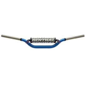 Guidão Renthal Twinwall 28mm Alto 922 Rc High Azul