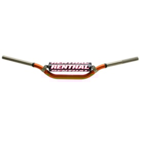 Guidão Renthal Twinwall 28mm Alto 997 Ricky Carmichael Laranja