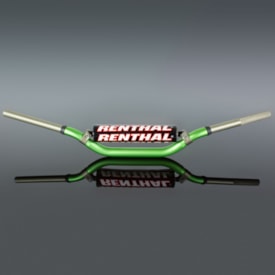 Segunda imagem do produto Guidão Renthal Twinwall 28mm Alto 997 Ricky Carmichael Verde