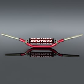 Segunda imagem do produto Guidão Renthal Twinwall 28mm Alto 997 Ricky Carmichael Vermelho
