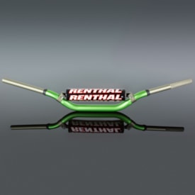 Segunda imagem do produto Guidão Renthal Twinwall 28mm Médio 996 Villopoto / Stewart Verde