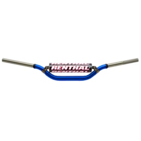 Guidão Renthal Twinwall 28mm Médio 998 Reed / Windham Azul