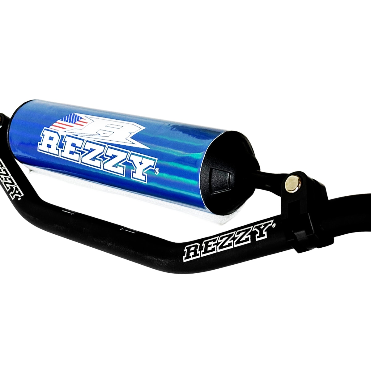Segunda imagem do produto Guidão Rezzy 22mm Crossbar Médio Azul