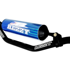 Segunda imagem do produto Guidão Rezzy 22mm Crossbar Médio Azul