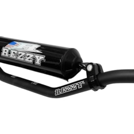 Segunda imagem do produto Guidão Rezzy 22mm Crossbar Médio Preto