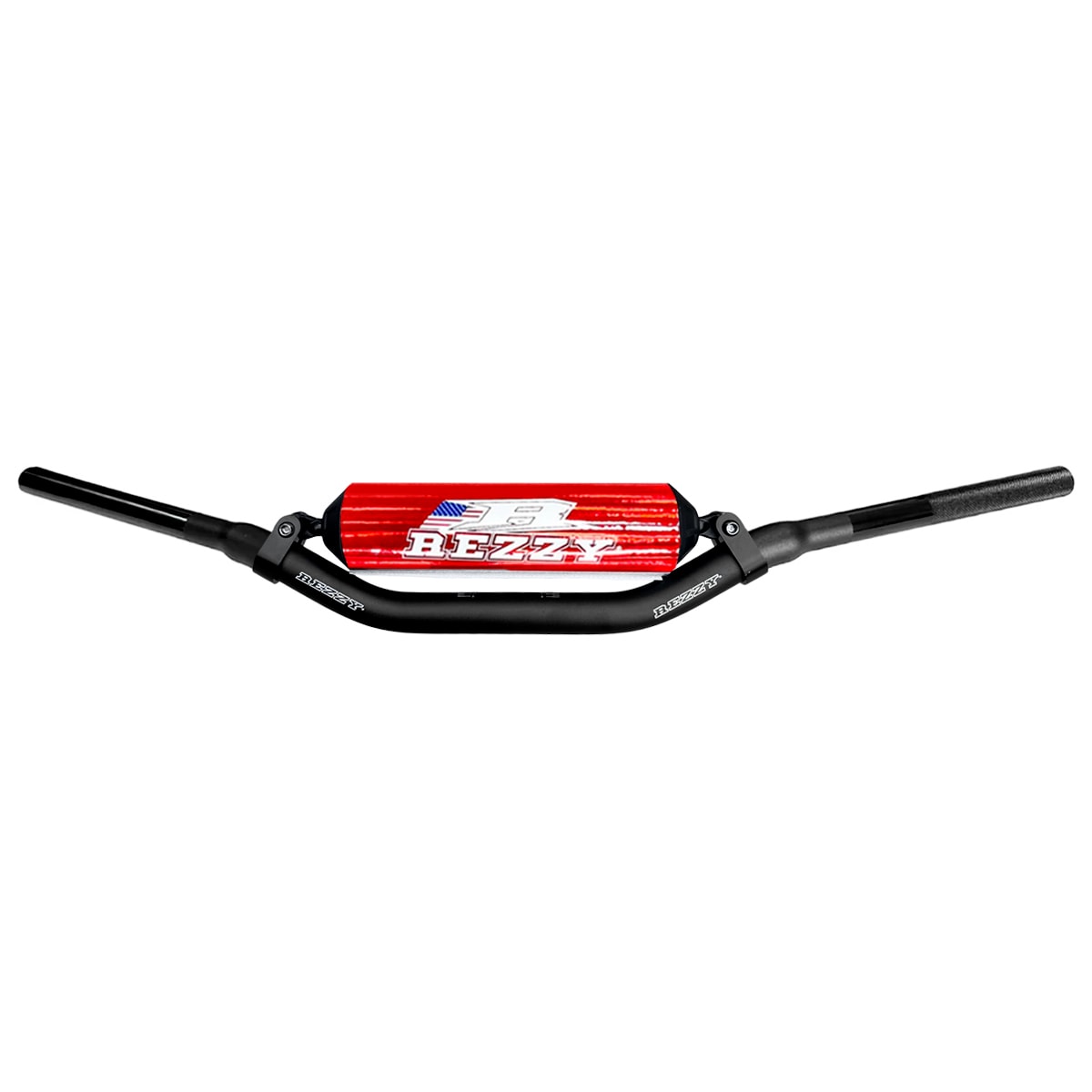 Guidão Rezzy Crossbar 28mm Médio Vermelho