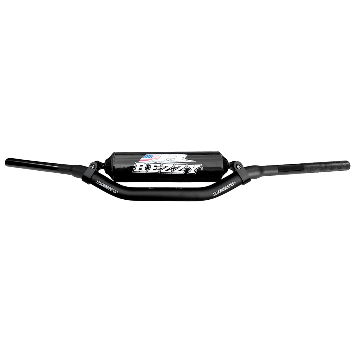 Guidão Rezzy Fatbar 28mm Baixo com Barra Preto