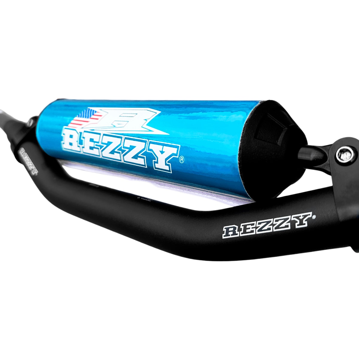 Rezzy Ramp Guidão Rezzy Fatbar 28mm Baixo com Barra Preto Azul