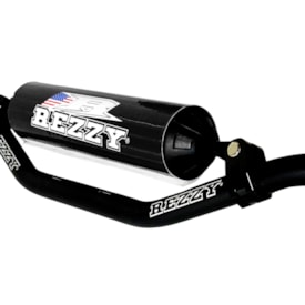 Segunda imagem do produto Guidão Rezzy Fatbar 28mm com Barra Baixo Carmichael Preto
