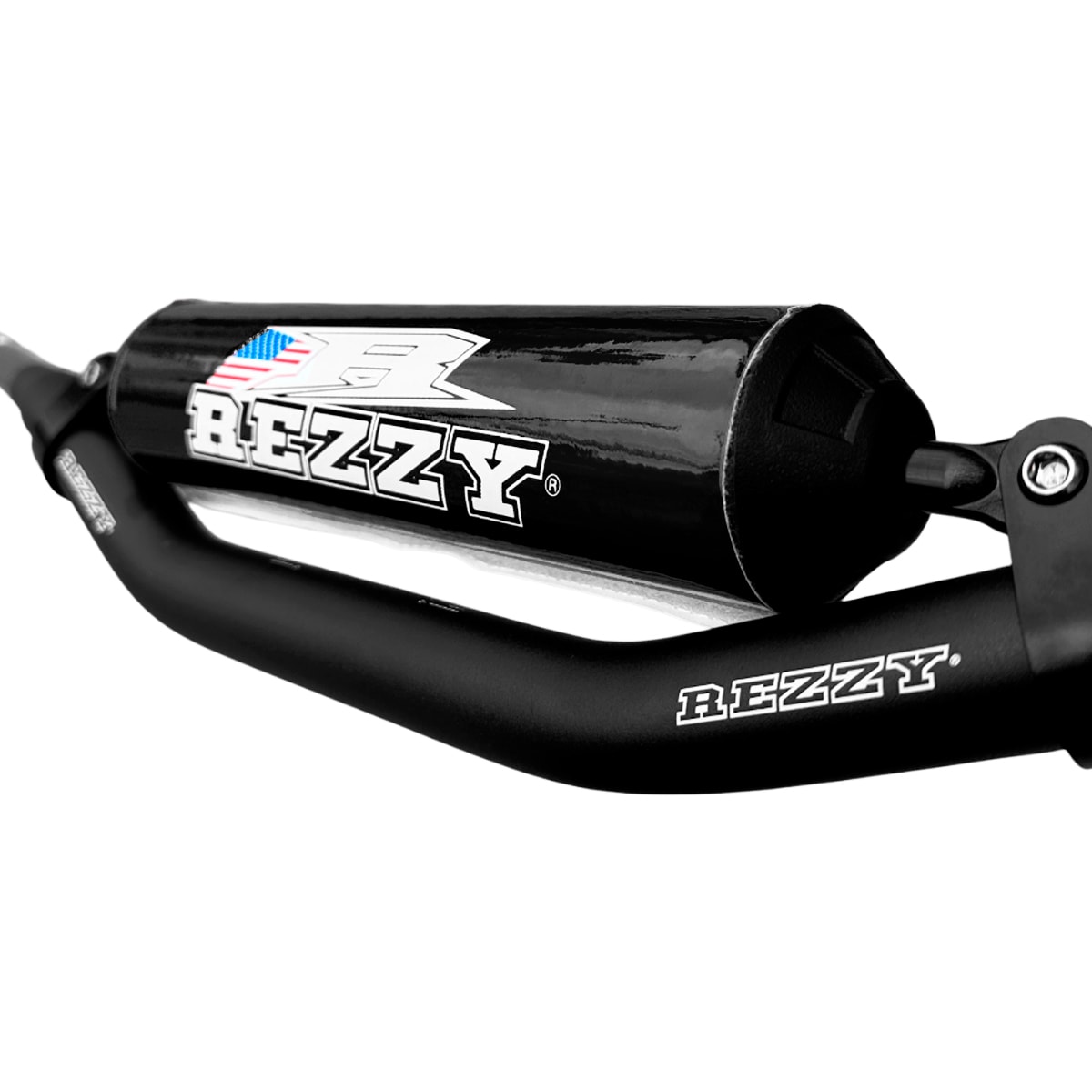 Segunda imagem do produto Guidão Rezzy Fatbar 28mm com Barra Preto