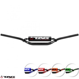 Guidão TAG T1 Fat bar Com Barra - 28mm Laranja