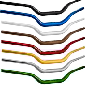 Segunda imagem do produto Guidão Vyrus Fat Bar 28mm Alto com Adaptador Bronze