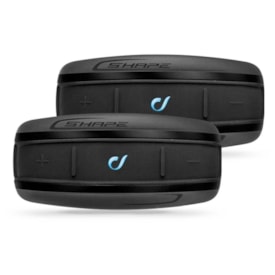 Intercomunicador Capacete Interphone Shape Duplo Bluetooth