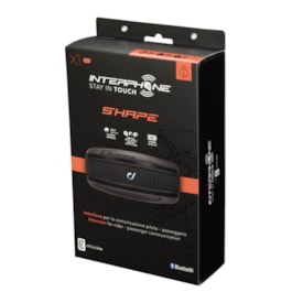 Segunda imagem do produto Intercomunicador Capacete Interphone Shape Duplo Bluetooth