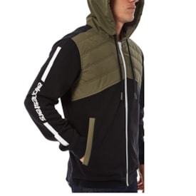 Segunda imagem do produto Jaqueta Alpinestars Alltime Hibrid Preto Verde