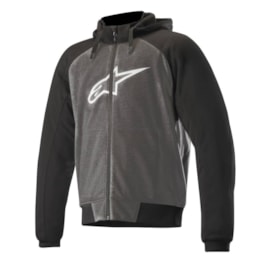 Jaqueta Alpinestars Chrome Sport Hoodie Anth Preto Cinza