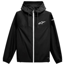 Jaqueta Alpinestars Treq Windbreaker Preto Branco