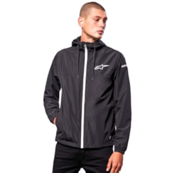 Jaqueta Alpinestars Treq Windbreaker Preto Branco
