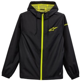 Jaqueta Alpinestars Treq Windbreaker Preto Fluor