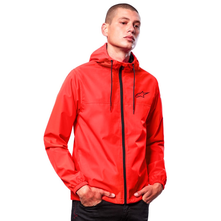 PEAK EXT51107H フルオレセントウォーターレッド Jaqueta Alpinestars Treq Windbreaker Vermelho Preto