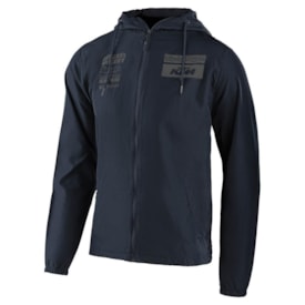 Jaqueta Corta Vento Troy Lee Ktm Team Windbreaker Azul