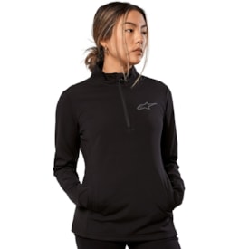Segunda imagem do produto Jaqueta Feminina Alpinestars Mission V2 Midlayer Preto
