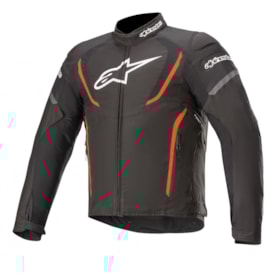 Jaqueta Impermeável Alpinestars T-jaws V3 Waterproof Preto Vermelho