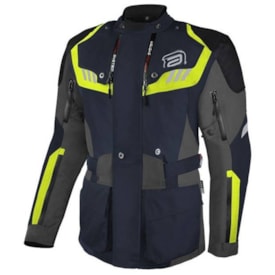 Jaqueta Impermeável Asw Pangea Azul Cinza