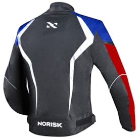 Segunda imagem do produto Jaqueta Impermeável Norisk Masculina Nr01 Preto Azul