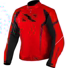 Jaqueta Impermeável Norisk Masculina Nr01 Vermelho Preto