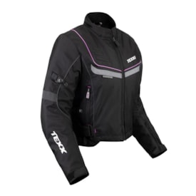 Jaqueta Impermeável Texx New Strike V2 Lady Feminina Preto Rosa