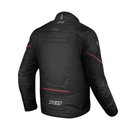 Segunda imagem do produto Jaqueta Impermeável X11 Iron 3 Masculina Preto Vermelho