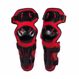 Joelheira Amx Control Preto Vermelho